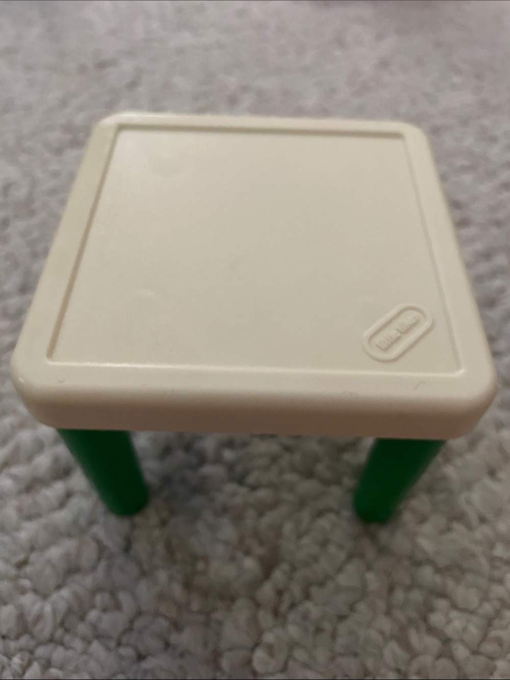 Little Tikes - Green & Cream Kids Toy dollhouse table